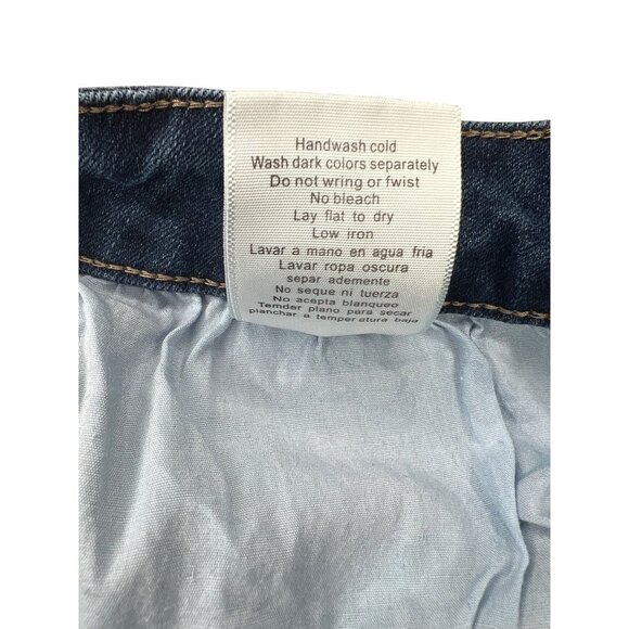 Judy Blue Womens High-Rise 5 Button Fly Wide Leg Trouser Flare Jeans Size 14W - Picture 10 of 16
